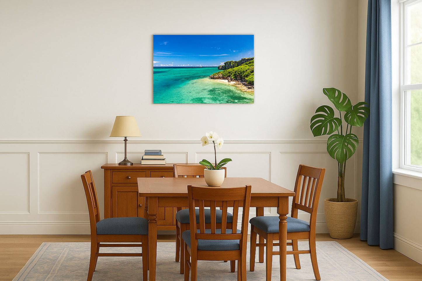 "Island Vibes" Metal Artwork