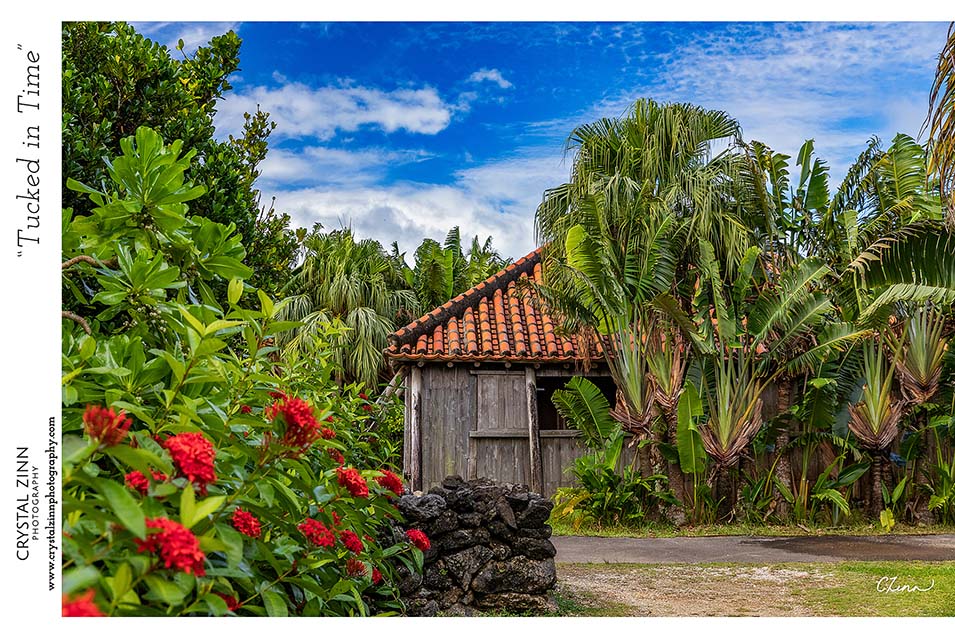 "Tucked in Time" Metal Artwork