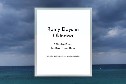 rainy season in Okinawa 