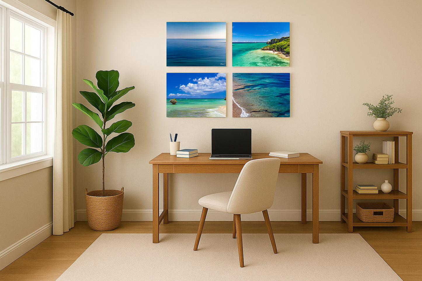 "Island Vibes" Metal Artwork