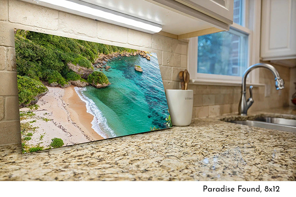"Paradise Found" Metal Artwork